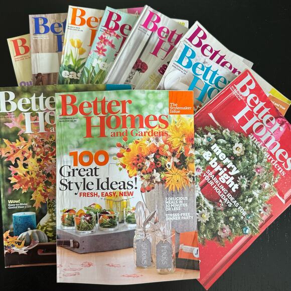 Better Homes Magazine - 10 Pack Bundle 2013